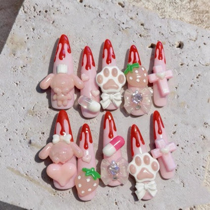 Künstlerisches Nagelkunstset