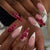 Künstlerisches Press-On-Nagelset mit dekorativen Designs Brehn