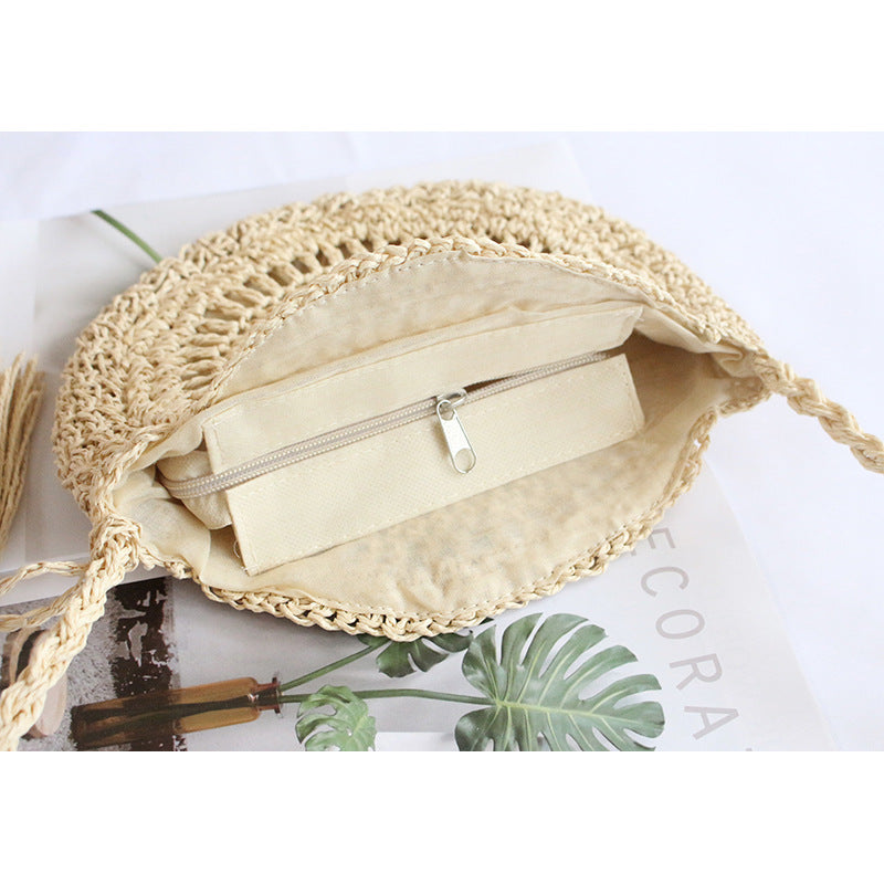 Handgefertigte Rattan Tasche Brehn