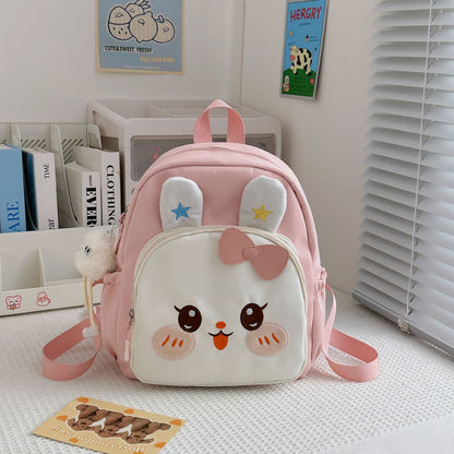 Mädchen Süße Hasen-Themen Mini Schulrucksack