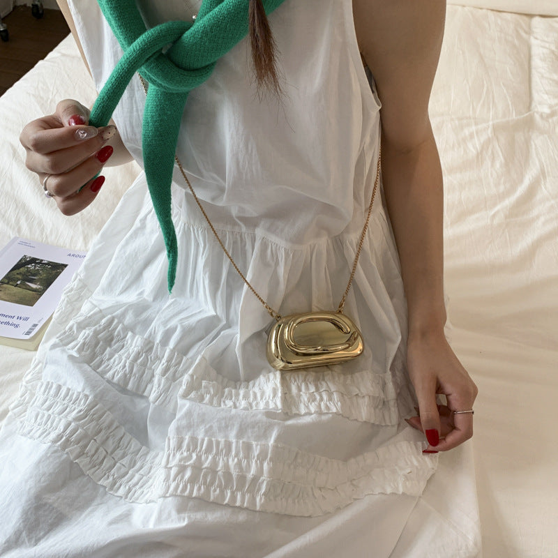 Chic Metallische Abend Clutch Brehn