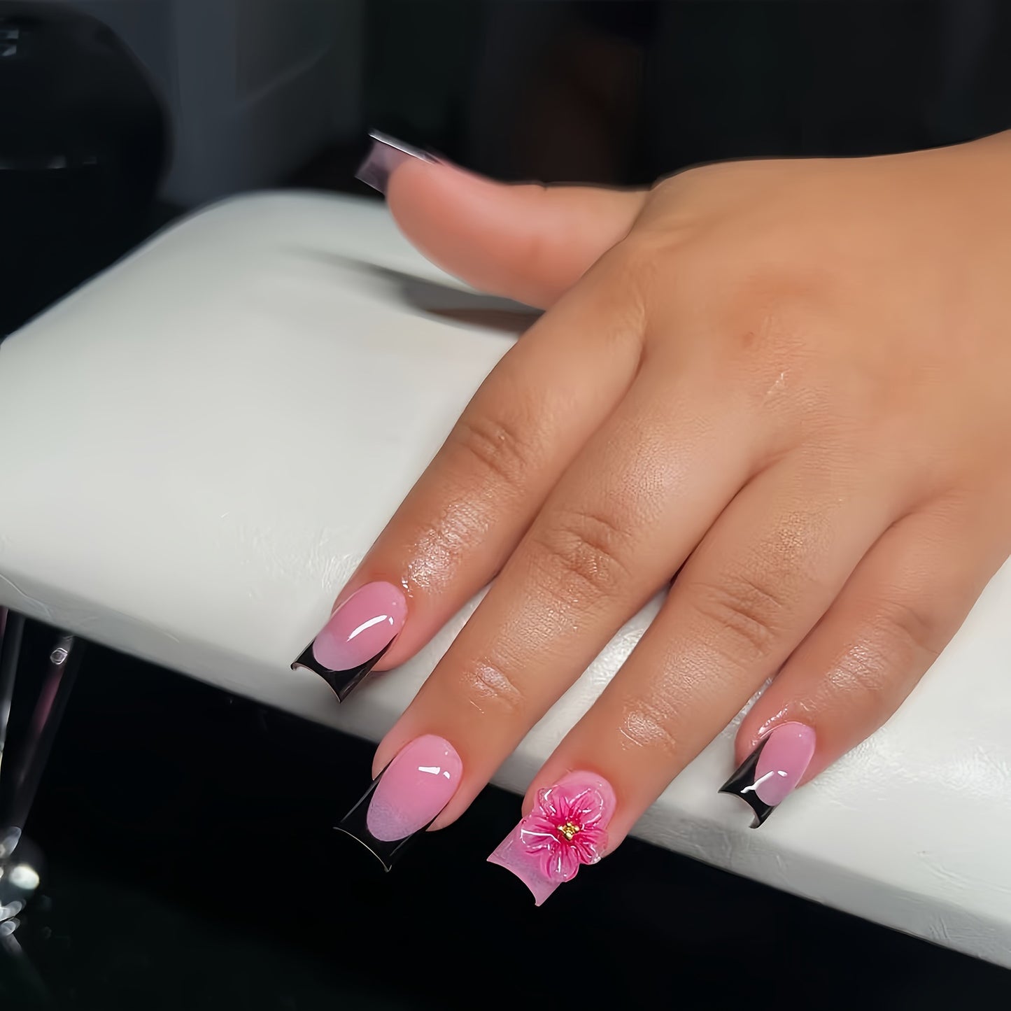 Floral Decorative Press-On Nagelkunst Brehn
