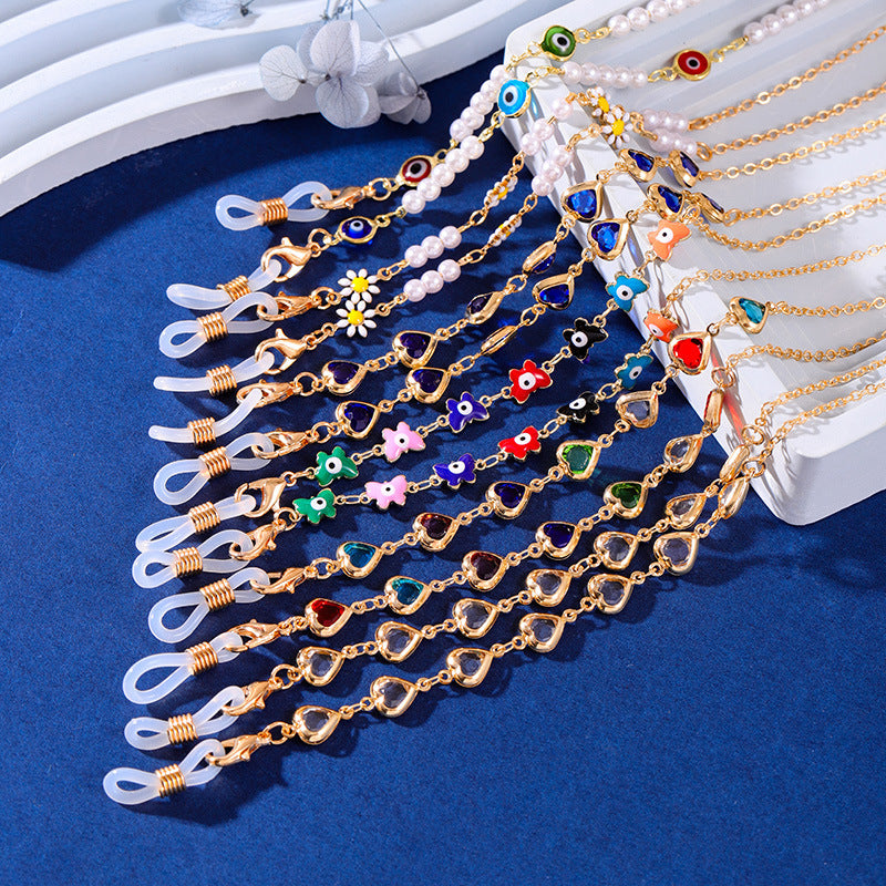 Dekorative Multi-Color Brillen Kette Brehn