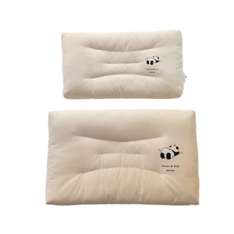 Damen Ergonomisches Kopfkissen mit verspieltem Panda-Motiv Brehn