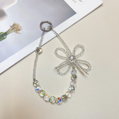 Kristallperlen Charm Schlüsselanhänger Brehn