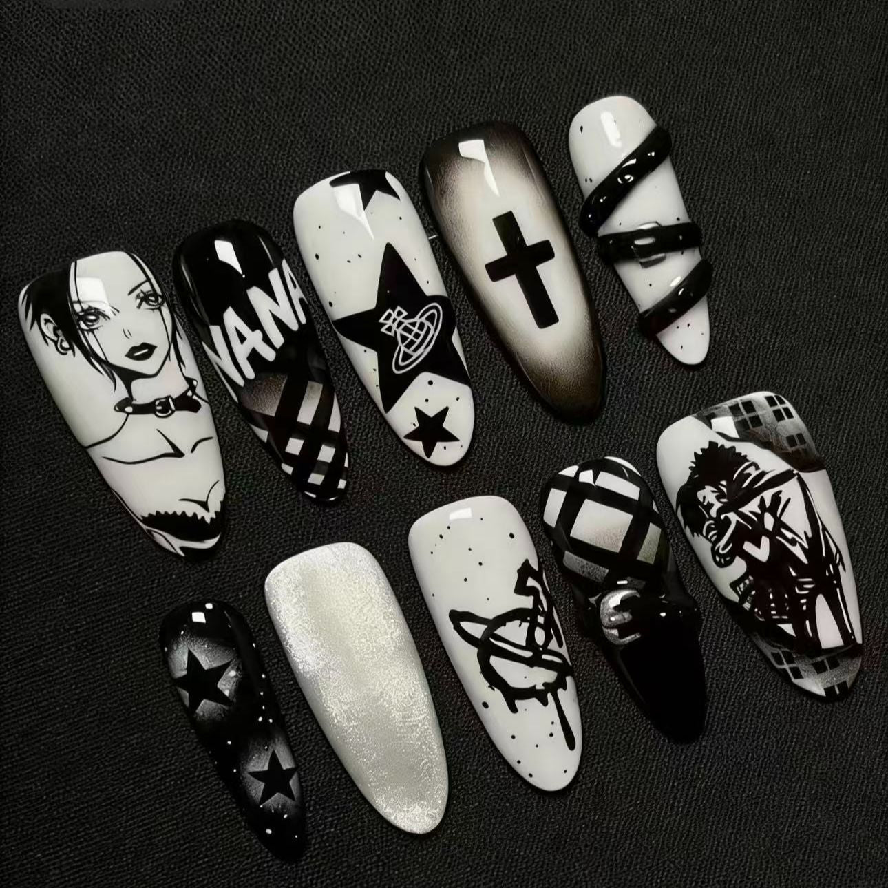 Dekorative Nagelkunst Brehn