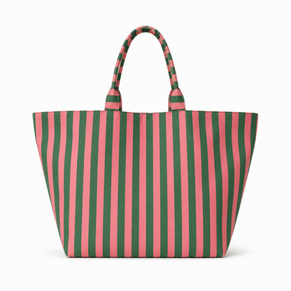 Strandtasche mit Breiten, Wasserabweisenden Streifen Brehn