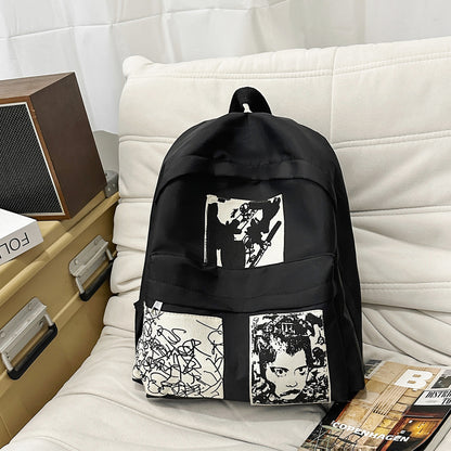 Grafikdruck Rucksack Brehn