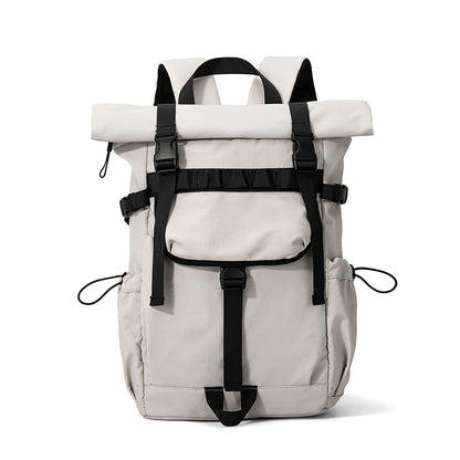 Roll-Top Abenteuer Rucksack mit mehreren Fächern Brehn
