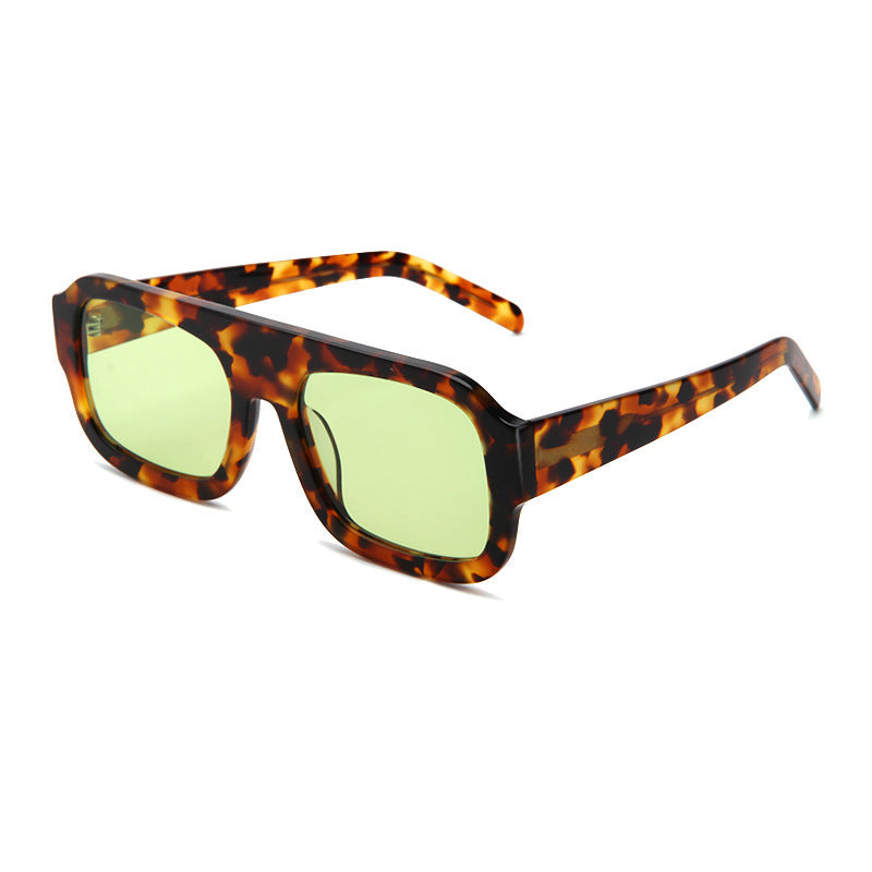 Damen quadratische Sonnenbrille aus hochwertigem Kunststoff mit polarisierenden Gläsern Brehn