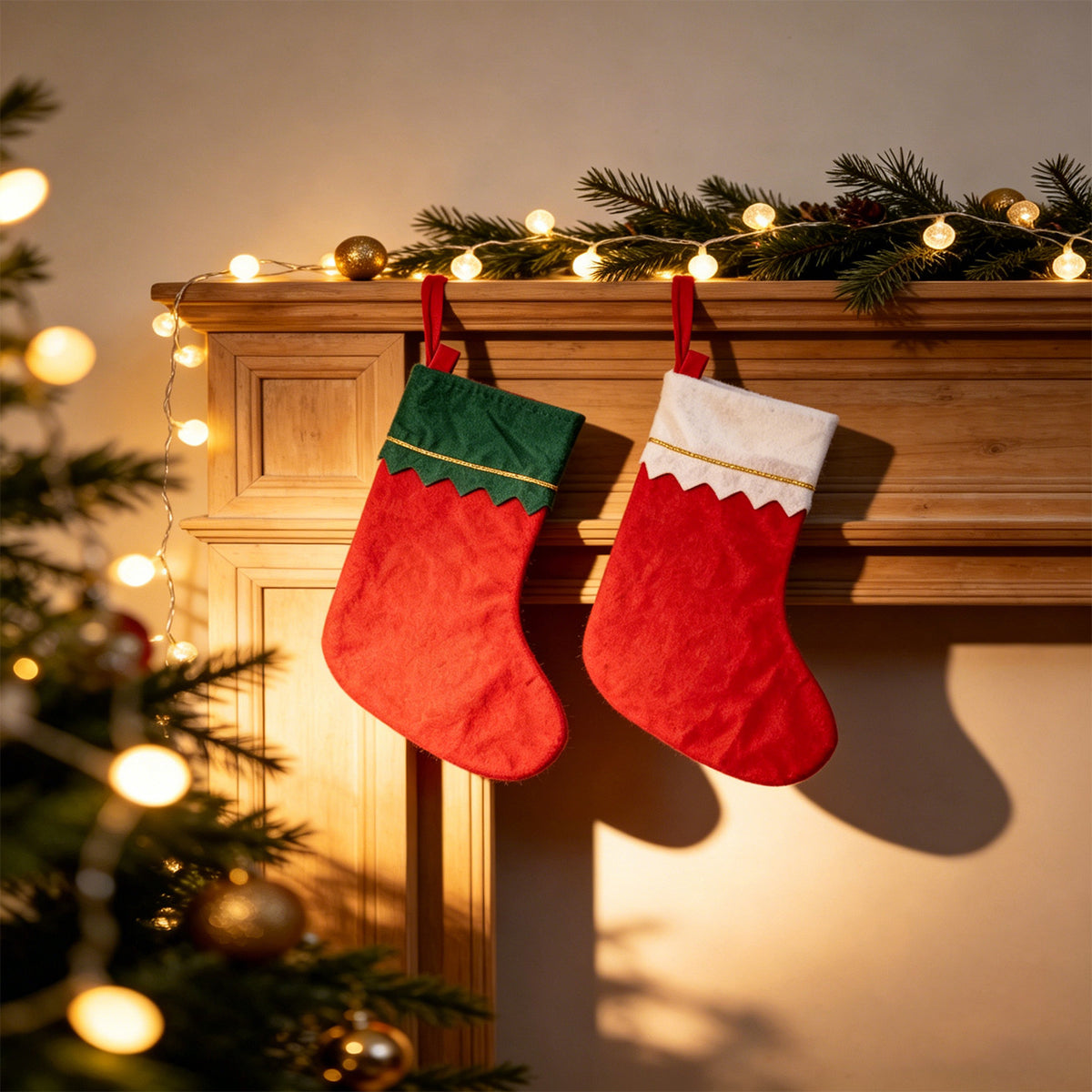 Festlicher Weihnachtsstrumpf Brehn