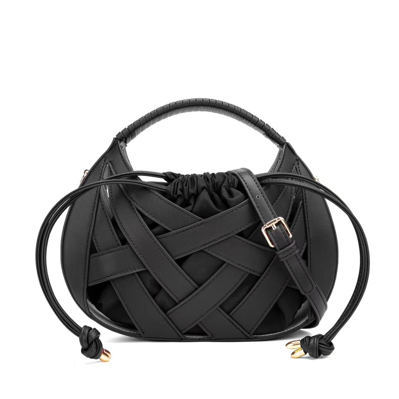 Chic Woven Handle Handtasche Brehn