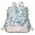 Stilvoller Blumenmuster-Rucksack