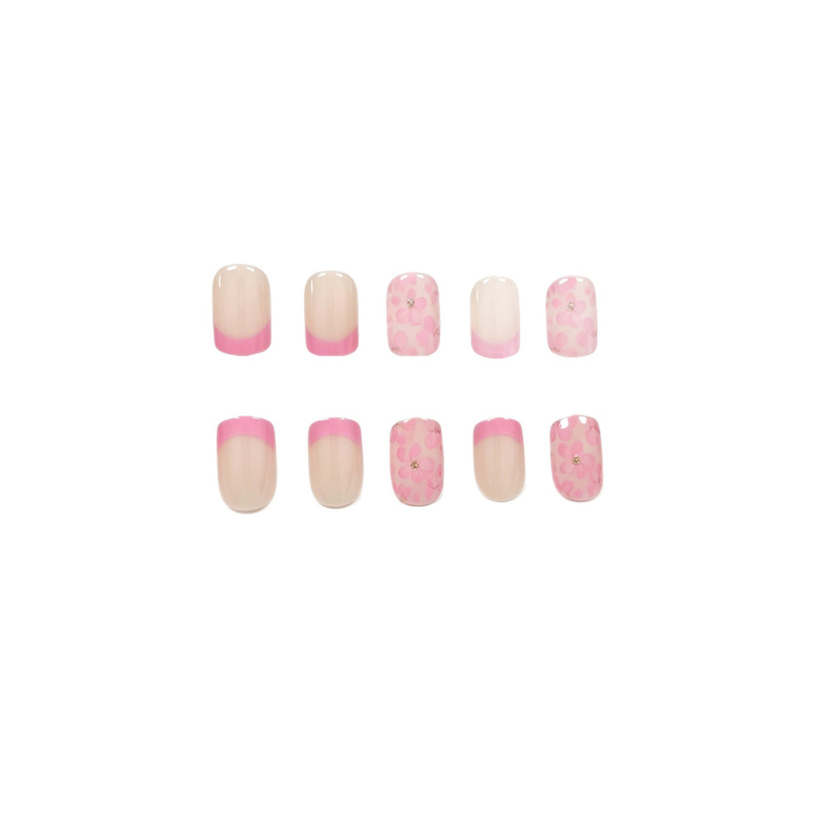 Elegantes Florales Nagelkunst Design Kit Brehn