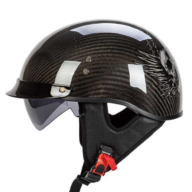 Grafisches Sicherheits-Schädel-Design Motorradhelm Brehn