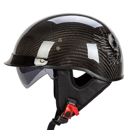 Grafisches Sicherheits-Schädel-Design Motorradhelm Brehn