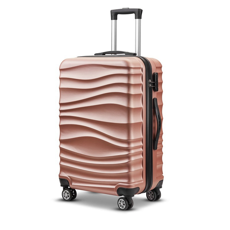 Unisex Stylischer Texturierter Hartschalenkoffer Brehn