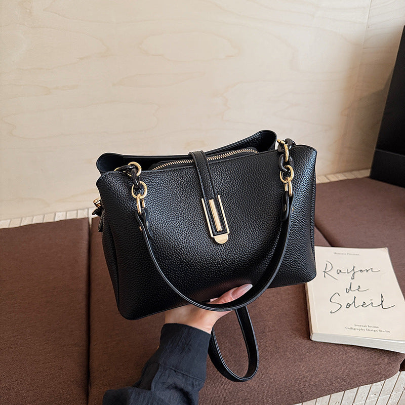 Elegante Leder Handtasche