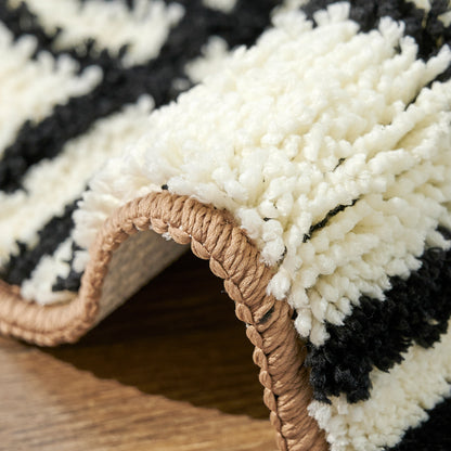 Plüsch Texturierten Badteppich
