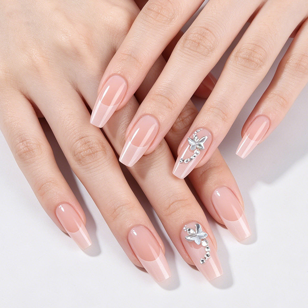 Elegantes Press-On-Nagelset Brehn