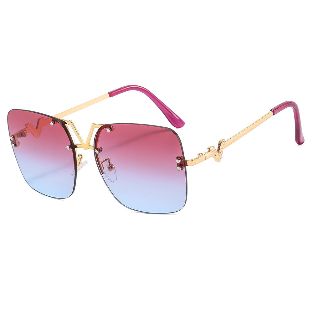 Damen modische Sonnenbrille im stilvollen quadratischen Design Brehn