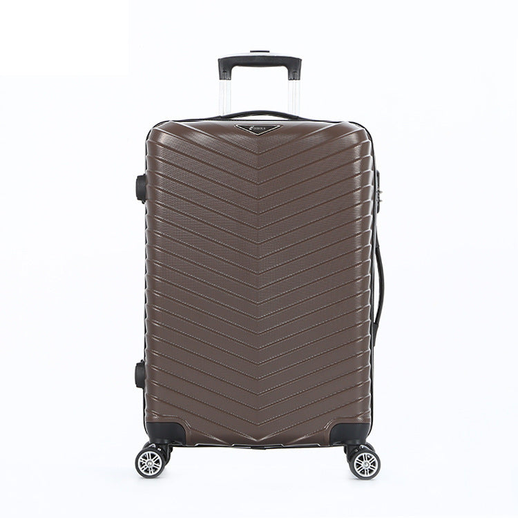 Unisex Chevron-Muster Hartschalen-Reisetasche Brehn