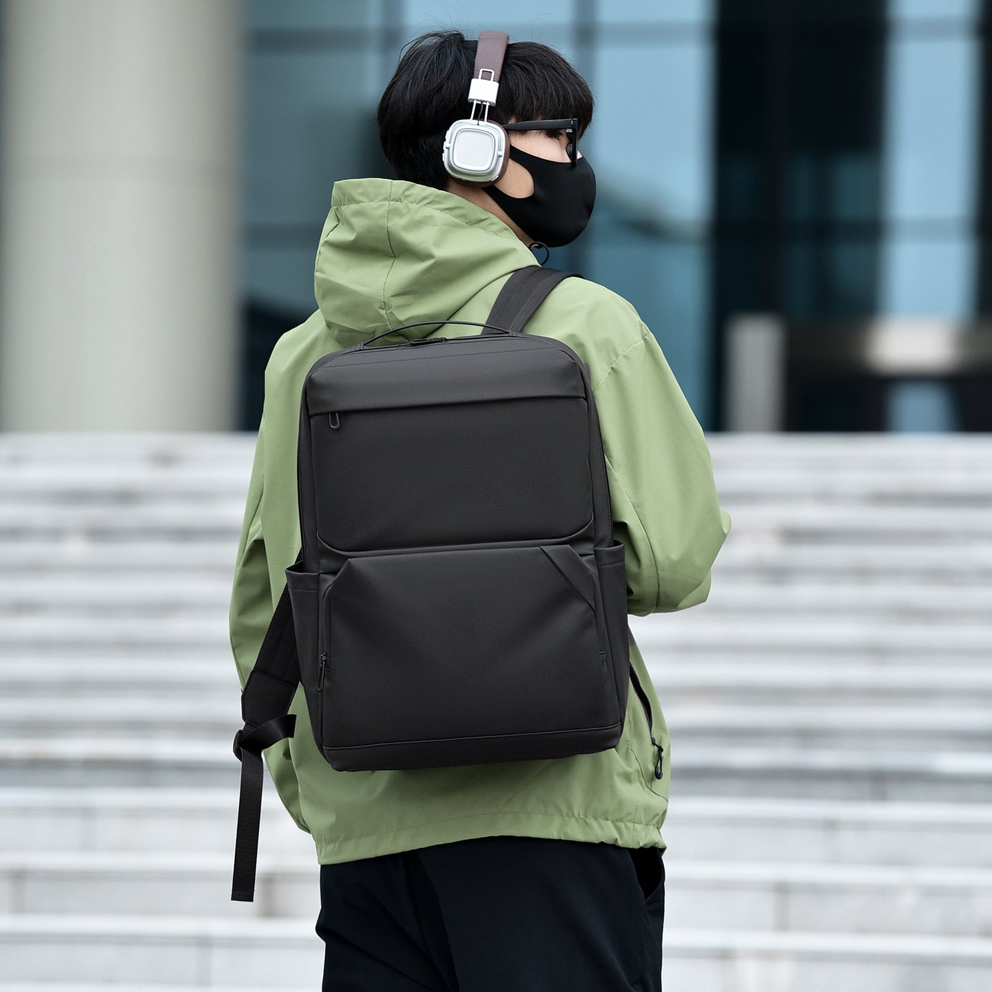 Elegante multifunktionale tech-bereite Rucksack Brehn