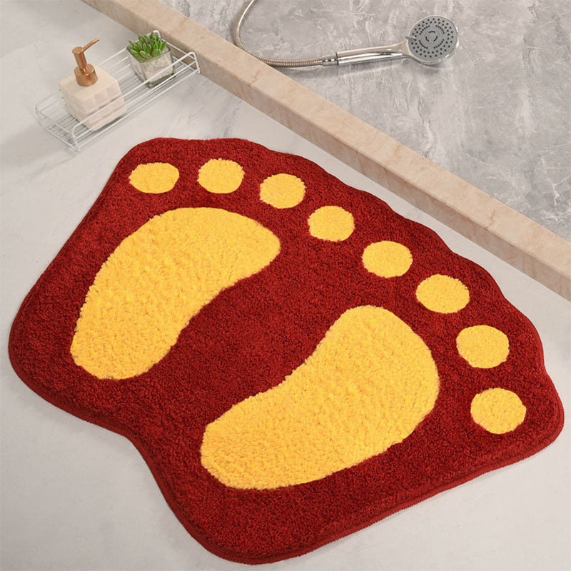 Fun Fußabdruckförmige Badematte Brehn