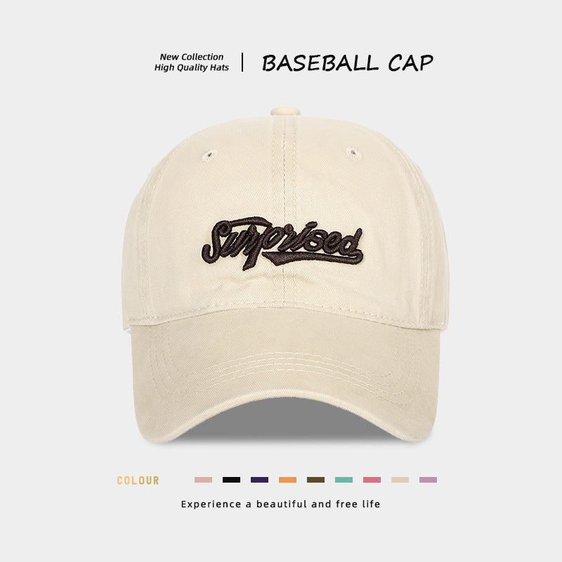 Bestickte Statement Baseballmütze