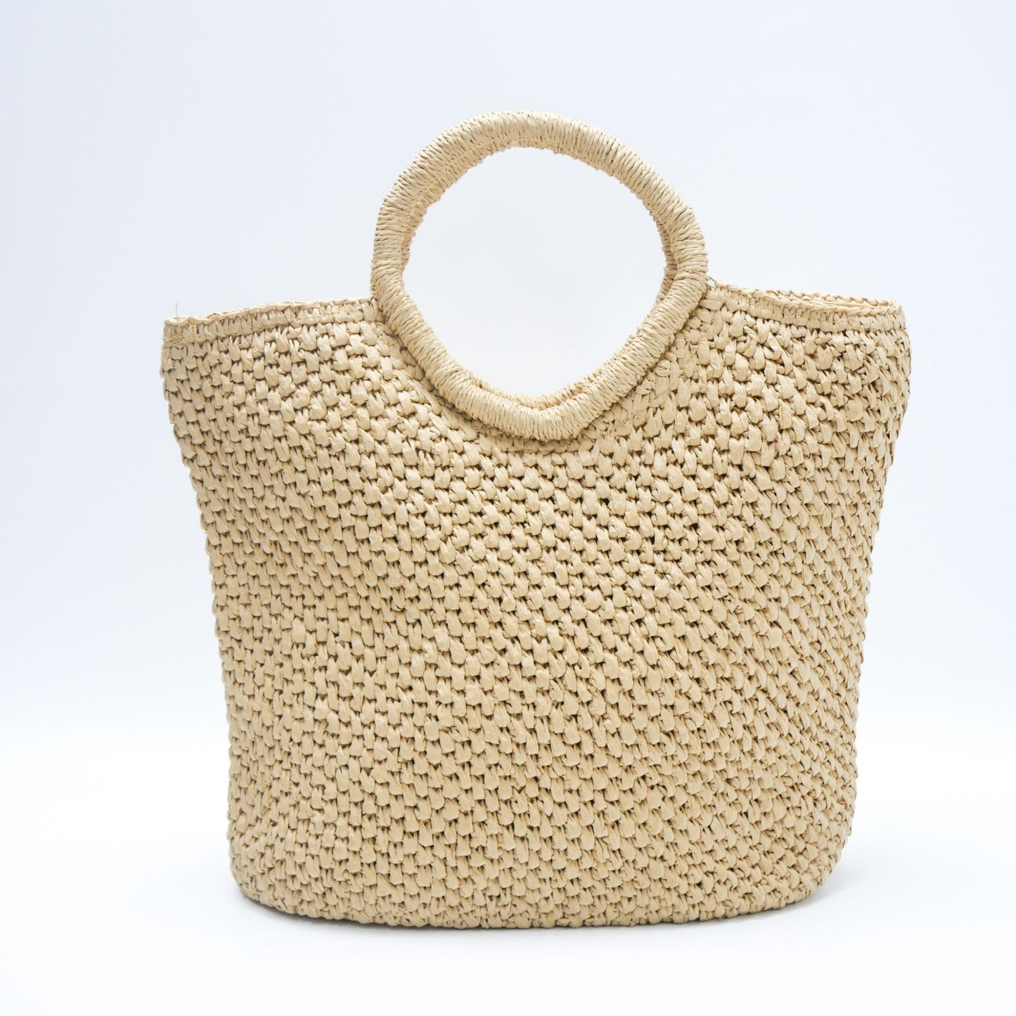 Handgefertigte Stroh Tasche Brehn