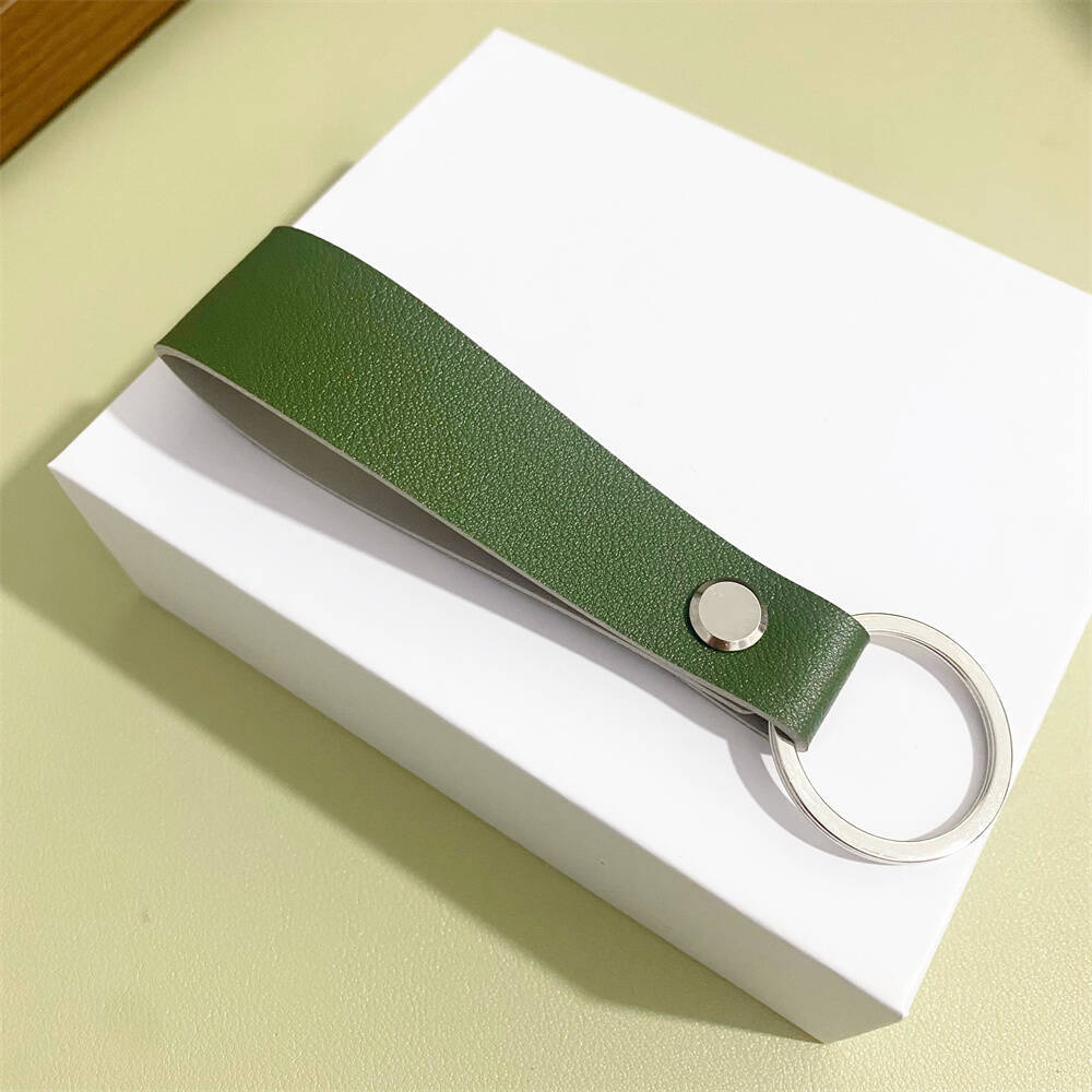 Premium Leder Schlüsselanhänger Halter Brehn