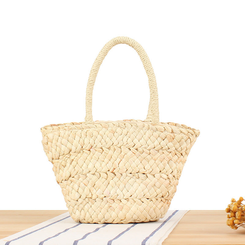 Handtasche Aus Natürlichem Geflochtenem Material Brehn