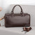 Woven Leather Travel Duffel Brehn