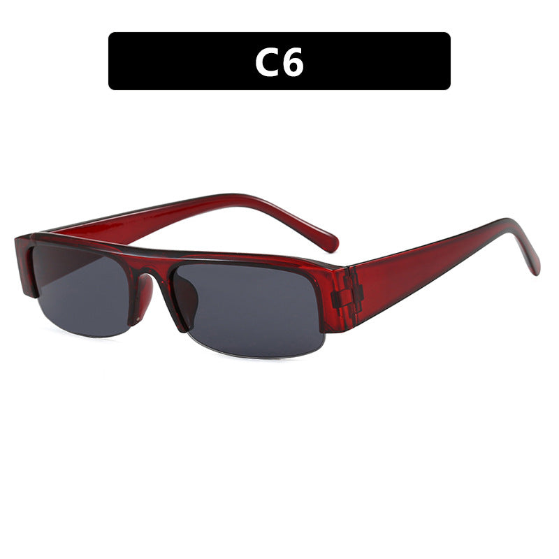Damen Sonnenbrille im urbanen Stil mit breitem Rahmen und schützendem UV-Filter Brehn