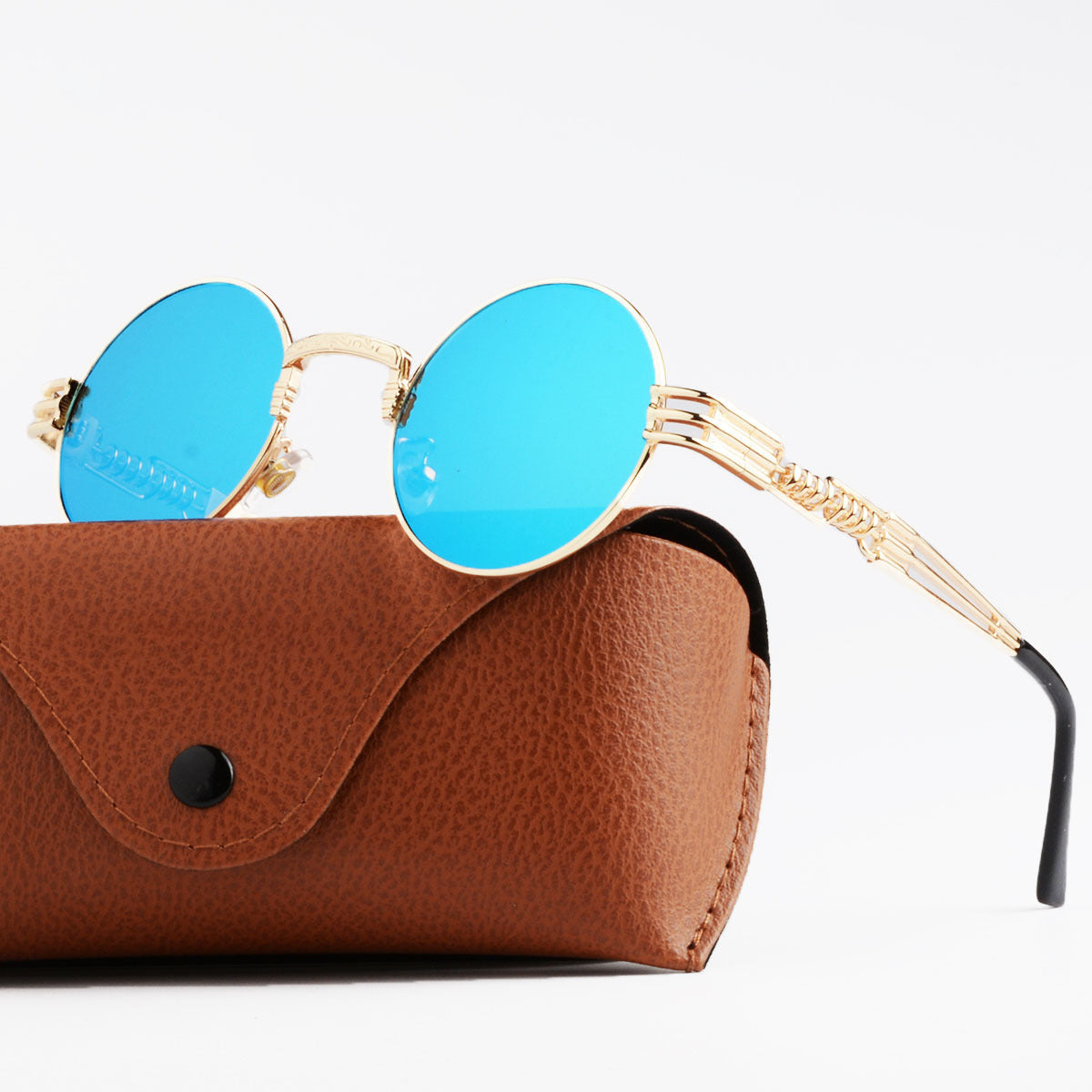 Damen Künstlerische Rundbrille Brehn