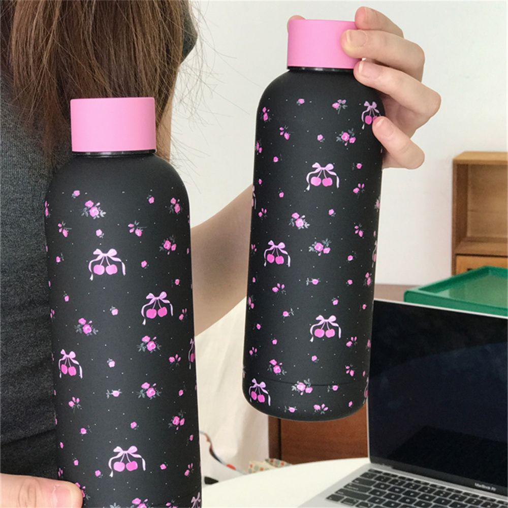 Damen Isolierflasche mit niedlichem Motiv und sicherem Verschluss Brehn