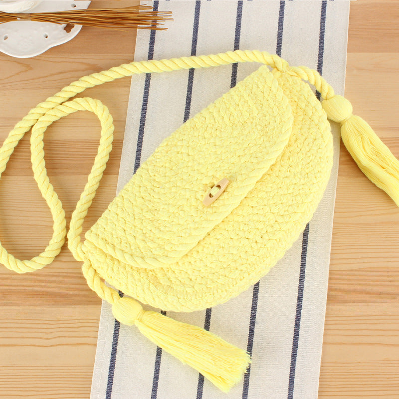 Handtasche mit Stilvollen Quasten Brehn