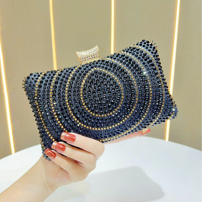 Glitzernde Strass Abend-Clutch