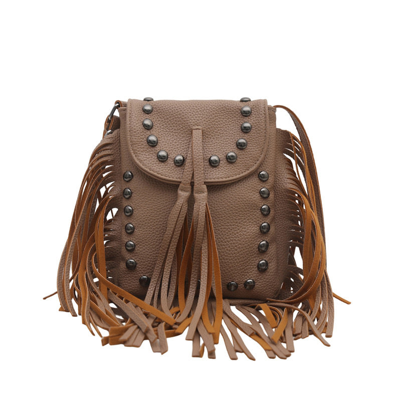 Bohemian Fransen Rucksack
