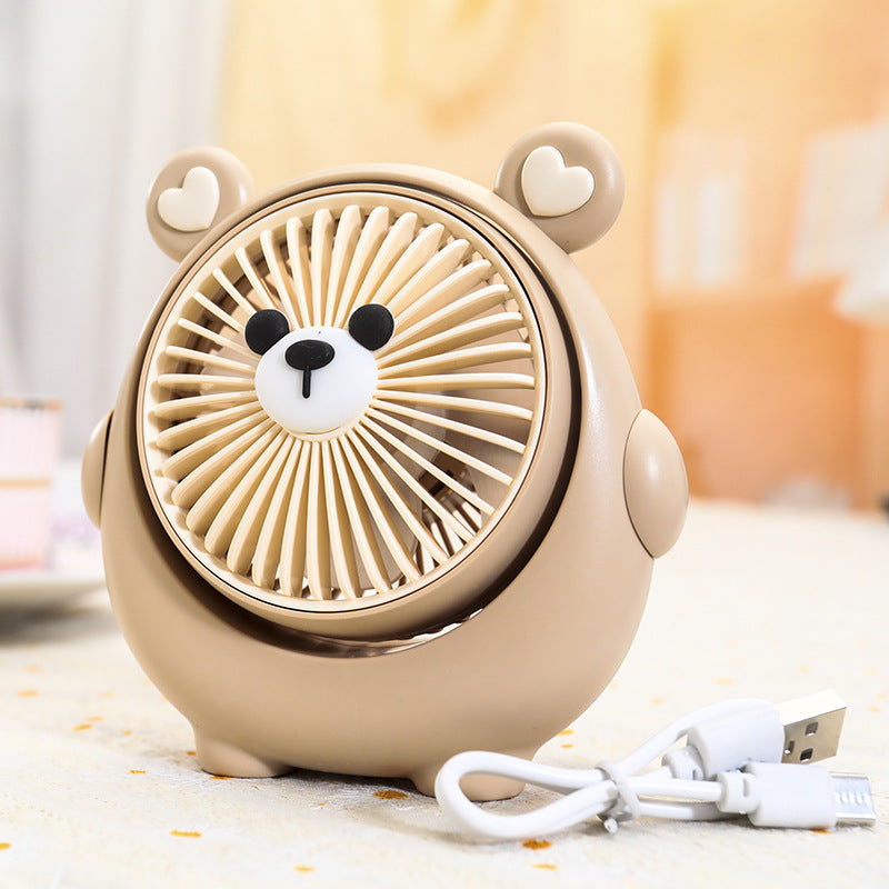 Süßer panda-förmiger Handventilator Brehn
