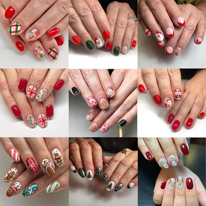 Urlaubs-Themen Press-On Nail Art Brehn
