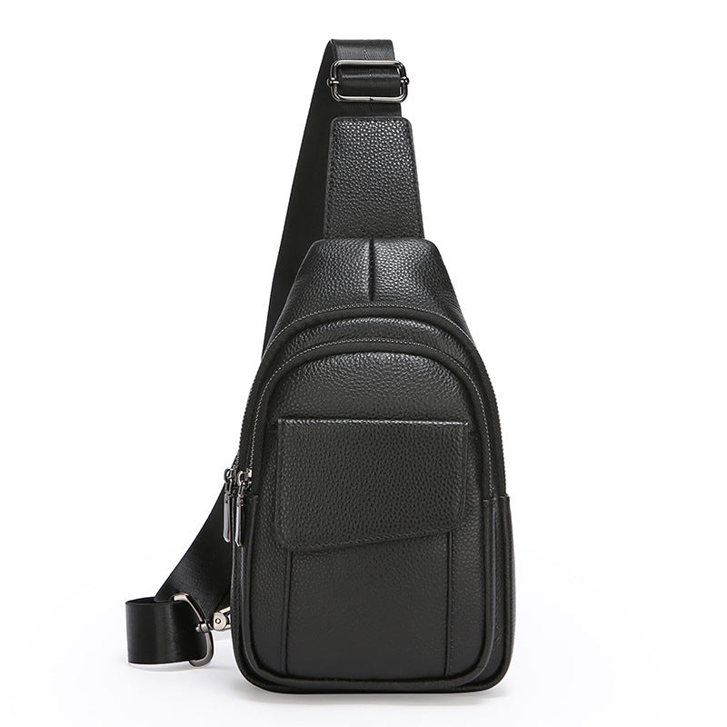 Premium Leder Umhängetasche Brehn