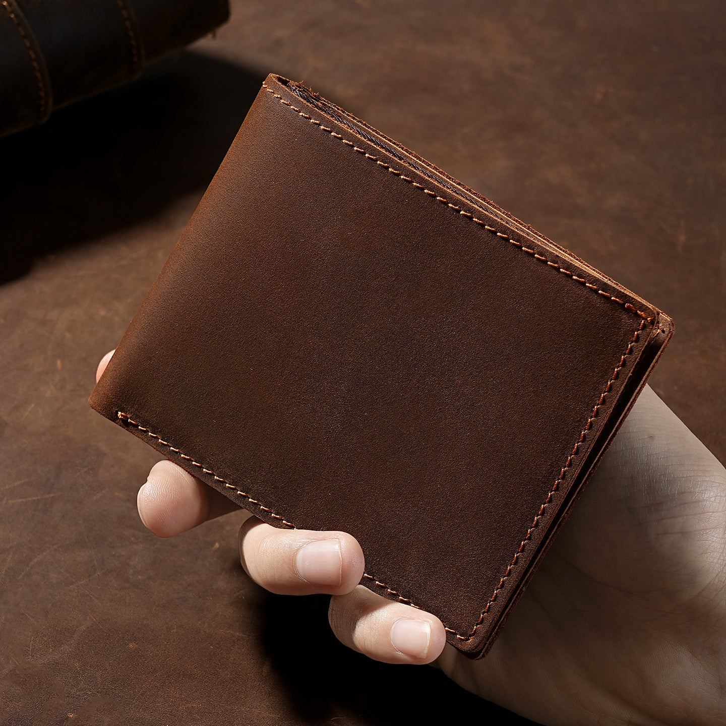 Premium Leder Bi-Fold Geldbörse  1787402536