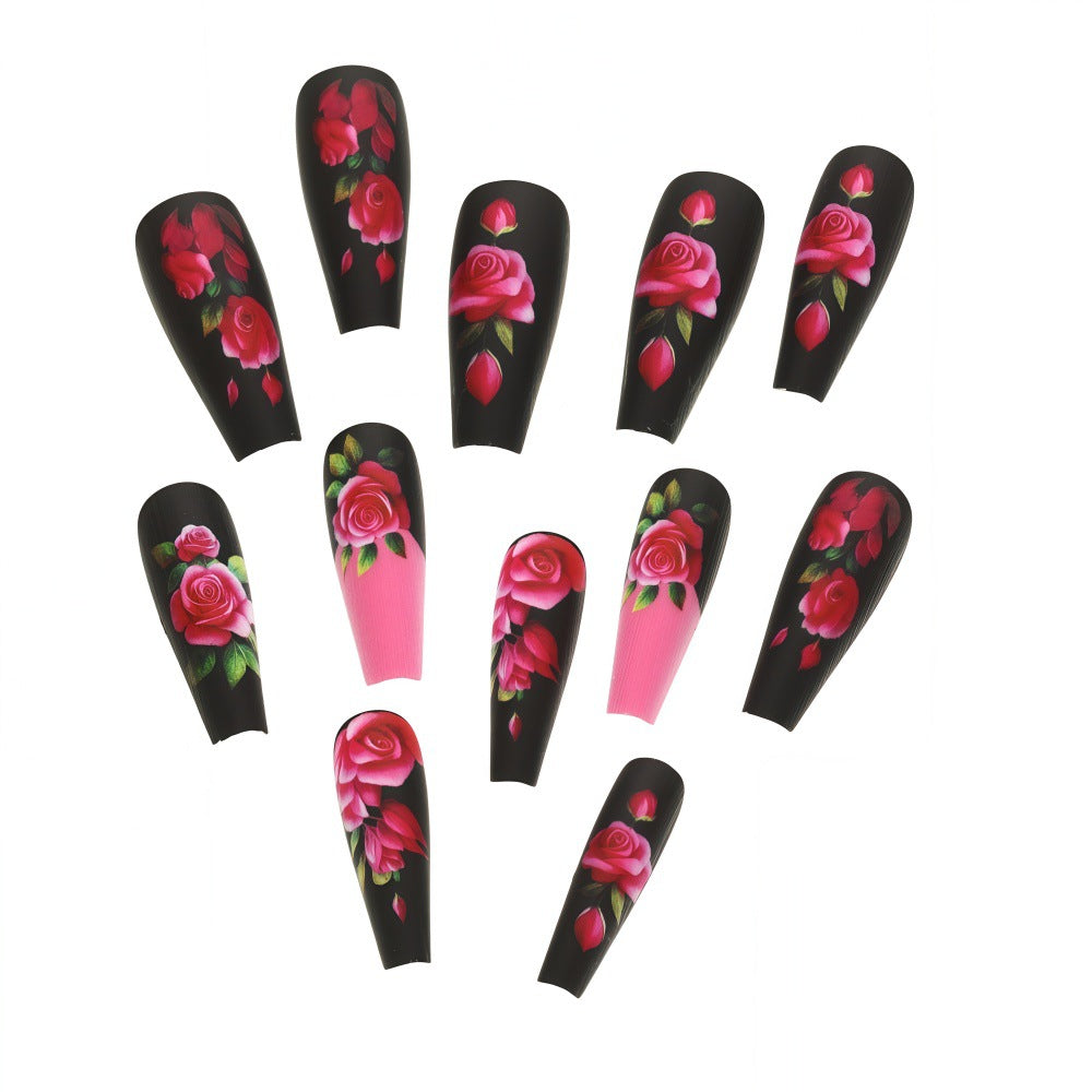 Kunstvolle Rosen Nagelspitzen Brehn