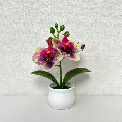 Elegante künstliche Orchideen Dekoration