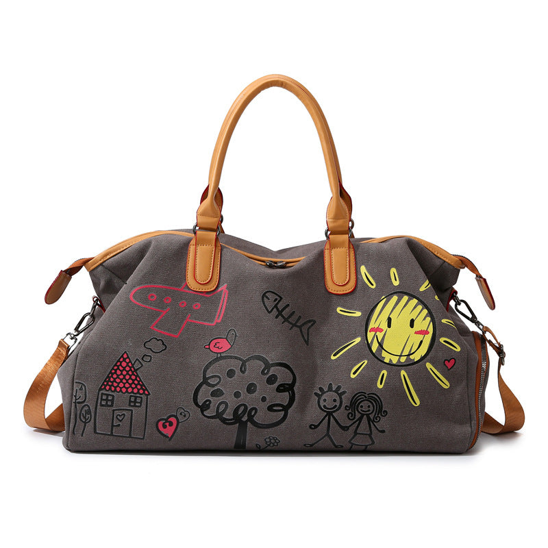 Künstlerischer Druck Reise Duffle Bag Brehn