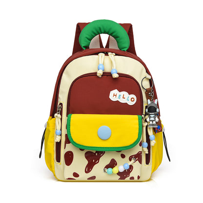 Verspielter Grafikdesign-Schulranzen für Kinder Brehn