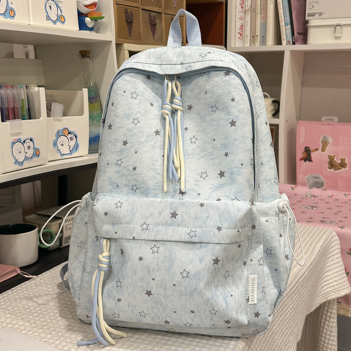 Sternenbedruckter Freizeit-Rucksack Brehn