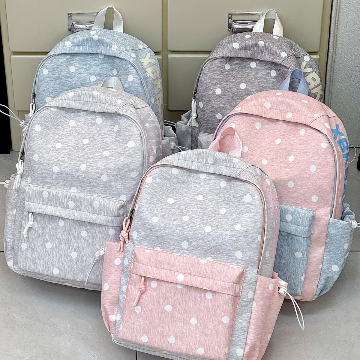 Stylische gepunktete Rucksack Brehn 1791205639