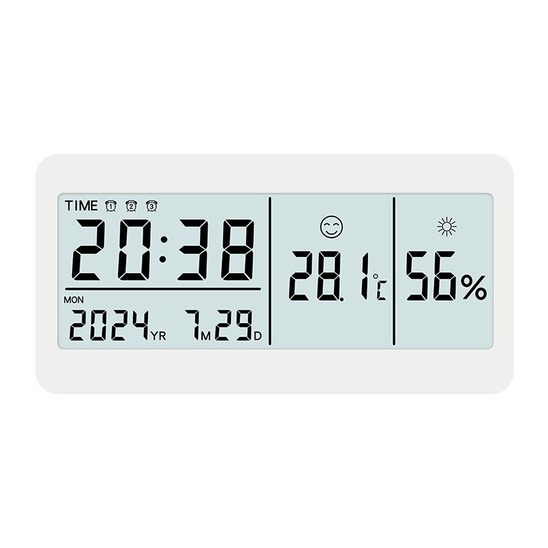 Digitaluhr mit Multifunktionalem Thermo- und Hygrometer Brehn